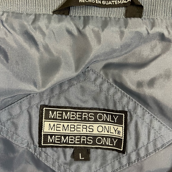 Men’s large members only racer jacket - Picture 7 of 10